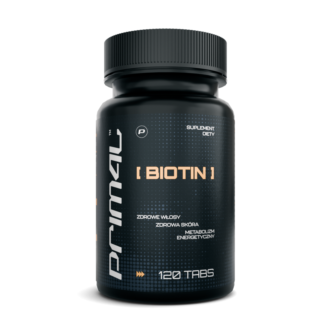 Biotin 2500 mcg 120 tabletek
